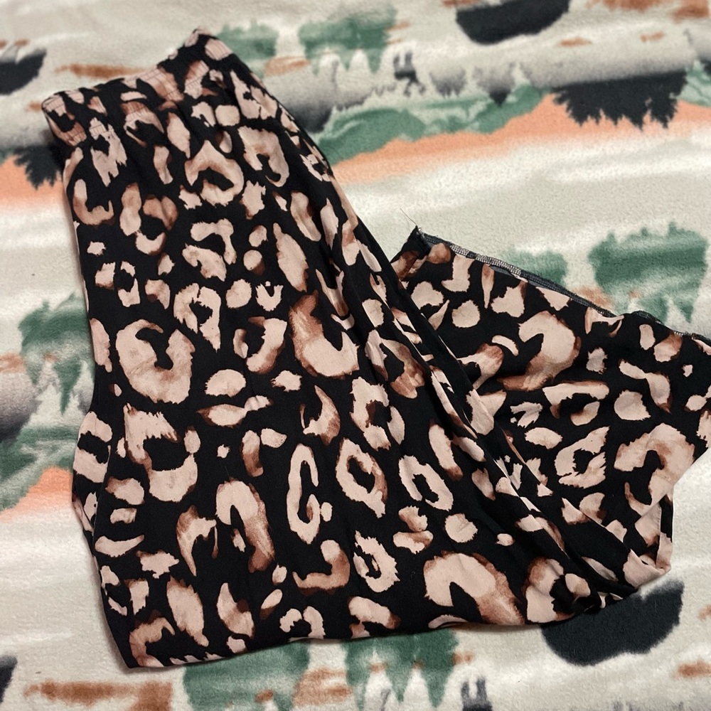 Leopard Print Pants